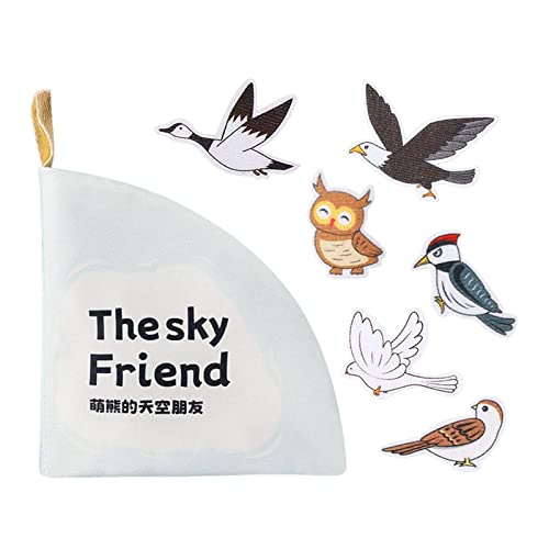 Colcolo Frühlern Memory Aktivitäten für Party Geschenk, Crinkle Cloth Book, Himmelsfreund von Colcolo
