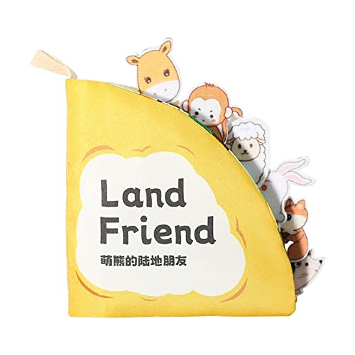 Colcolo Frühlern Memory Aktivitäten für Party Geschenk, Crinkle Cloth Book, Landfreund von Colcolo