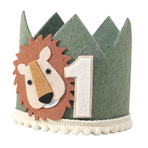 Colcolo Geburtstag Krone 1. Geburtstag Hut Performance Requisiten Diademe 1. Geburtstag Krone für Maskerade Bühnenshow Urlaub, B Colcolo Geburtstag Krone 1. Geburtstag Hut Performance Requisiten Diademe 1. Geburtstag Krone für Maskerade Bühnenshow Urlaub, B von Colcolo