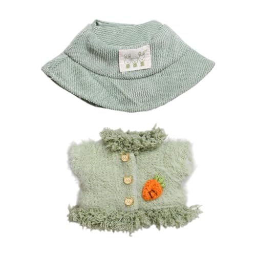 Colcolo Gefüllter Puppenmantel, Machen Sie Ihre eigenen Puppen, modisches Rollenspiel für Kinder, DIY-Mantel mit offener Vorderseite, verkleiden Sie Sich für, GrÜn Colcolo Gefüllter Puppenmantel, Machen Sie Ihre eigenen Puppen, modisches Rollenspiel für Kinder, DIY-Mantel mit offener Vorderseite, verkleiden Sie Sich für, GrÜn von Colcolo