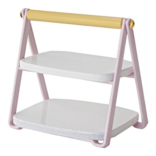 Colcolo Gemüseregal Puppenhauszubehör Landschaftsbau Brotregal Szene Lebensmitteldisplay Regal Lagerregal für 1/6 Hausrestaurant, Rosa Colcolo Gemüseregal Puppenhauszubehör Landschaftsbau Brotregal Szene Lebensmitteldisplay Regal Lagerregal für 1/6 Hausrestaurant, Rosa von Colcolo