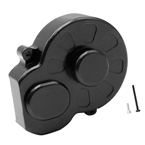 Colcolo Getriebeabdeckung Aluminiumlegierung RC Auto Getriebe Gehäuse Metallabdeckung Modellauto Zubehör Ersatzteile für Modellautos Reparatur Tuning, Schwarz Colcolo Getriebeabdeckung Aluminiumlegierung RC Auto Getriebe Gehäuse Metallabdeckung Modellauto Zubehör Ersatzteile für Modellautos Reparatur Tuning, Schwarz von Colcolo