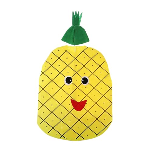 Colcolo Halloween Kostüm Erwachsenenkostüm Verkleidung Faschingskostüm Party Outfit Aus Leichtem Vliesstoff für Männer Und Frauen bei Themenpartys Und Festiv, Ananas Colcolo Halloween Kostüm Erwachsenenkostüm Verkleidung Faschingskostüm Party Outfit Aus Leichtem Vliesstoff für Männer Und Frauen bei Themenpartys Und Festiv, Ananas von Colcolo