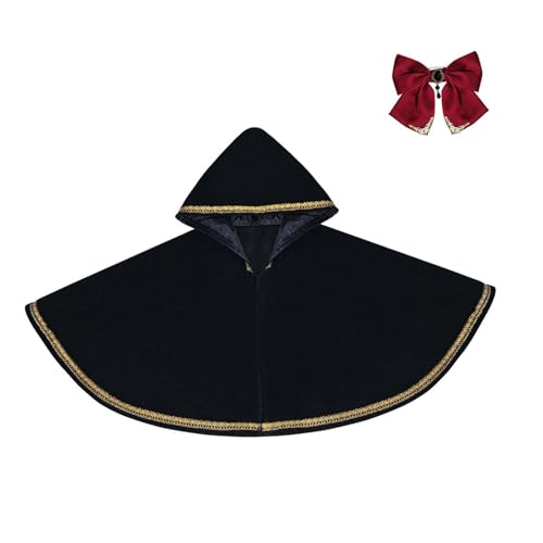 Colcolo Halloween Umhang Outfit Cosplay Prop Mantel Damen Mittelalter Kapuzenmantel Hut Colcolo Halloween Umhang Outfit Cosplay Prop Mantel Damen Mittelalter Kapuzenmantel Hut von Colcolo