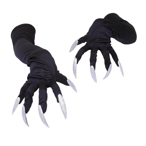 Colcolo Halloween Witch Handschuhe Cosplay für Party -Dressing -Weihnachtsbühnenperformance von Colcolo