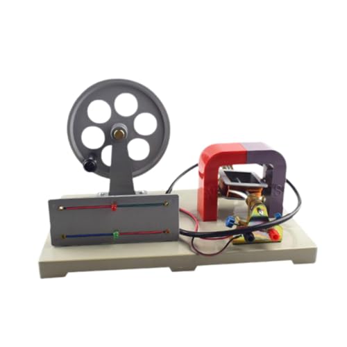 Colcolo Handgenerator Bildungsinstrument Physik Experiment Elektrizität Generator Lehrmodell für DIY -Hobby Klassenzimmer Colcolo Handgenerator Bildungsinstrument Physik Experiment Elektrizität Generator Lehrmodell für DIY -Hobby Klassenzimmer von Colcolo