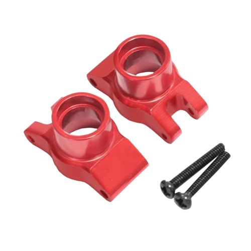 Colcolo Hinterachkeltieranbieter -Set Hinterachse Einfach Installation Heck -Hub -Austausch Teil RC Reparaturteile für RC -Auto -Upgrade C8811, Rot von Colcolo