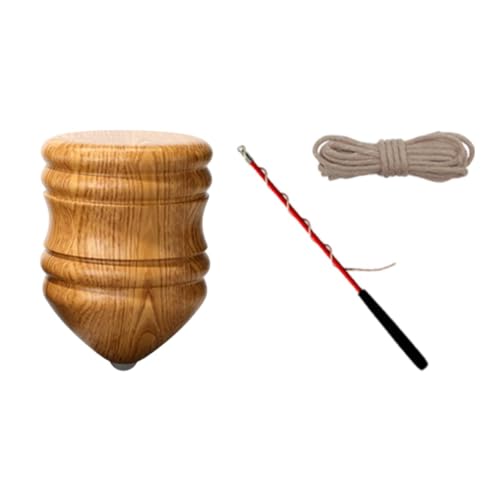 Colcolo Holz Geschnitzte rotierende Top -Bildungsparty bevorzugt leichte Holzspielzeug Gyro -Spielzeug tragbarer Klassiker für Spiele für Jungen Mädchen Colcolo Holz Geschnitzte rotierende Top -Bildungsparty bevorzugt leichte Holzspielzeug Gyro -Spielzeug tragbarer Klassiker für Spiele für Jungen Mädchen von Colcolo
