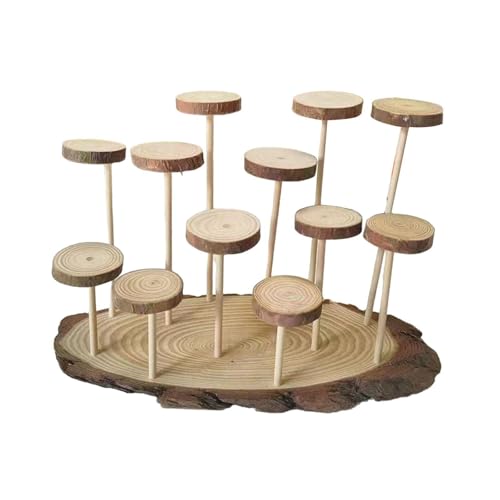 Colcolo Holzsteiger Display Ständer Sammlerstück Multifunktionsabrechnungsregal Speicherregal für Sammlerstücke Kosmetische Figuren Zubehör, 12 Plattformen Colcolo Holzsteiger Display Ständer Sammlerstück Multifunktionsabrechnungsregal Speicherregal für Sammlerstücke Kosmetische Figuren Zubehör, 12 Plattformen von Colcolo