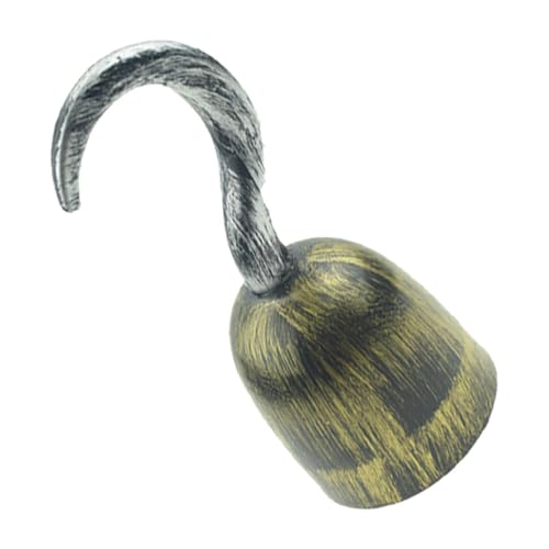 Colcolo Hook Kostüm, lebensechtes Halloween, stilvolles Piratenhaken-Spielzeug, Rollenspiele für Karnevalspartys, Bühnenauftritte, Feiern, Bronze von Colcolo