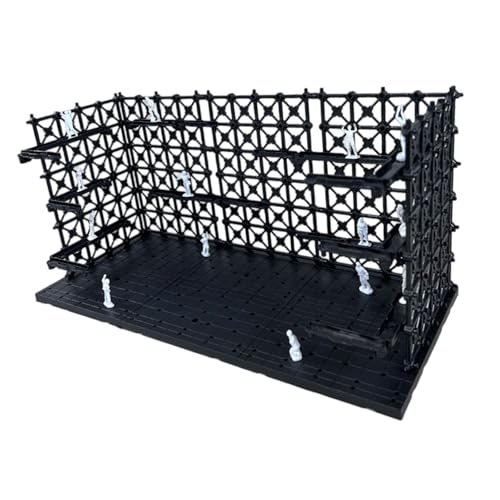 Colcolo Ineinander greifende Display-Basis mit Mini-Figuren, universelle Heimdekoration, DIY-Gebäude, mobiles Anzug-Aufbewahrungsregal für den Tischladen, 32 cm X 14.3 cm X 16 Colcolo Ineinander greifende Display-Basis mit Mini-Figuren, universelle Heimdekoration, DIY-Gebäude, mobiles Anzug-Aufbewahrungsregal für den Tischladen, 32 cm X 14.3 cm X 16 von Colcolo