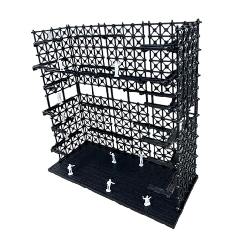 Colcolo Ineinander greifende Display-Basis mit Mini-Figuren, universelle Heimdekoration, DIY-Gebäude, mobiles Anzug-Aufbewahrungsregal für den Tischladen, 32 cm X 14.3 cm X Colcolo Ineinander greifende Display-Basis mit Mini-Figuren, universelle Heimdekoration, DIY-Gebäude, mobiles Anzug-Aufbewahrungsregal für den Tischladen, 32 cm X 14.3 cm X von Colcolo