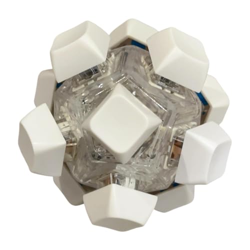 Colcolo Keyboard Fidget Keyboard Party Geschenk tragbares sensorisches Spielzeugklicker für Arbeit Office Klassenzimmer Erwachsene , Weiß von Colcolo