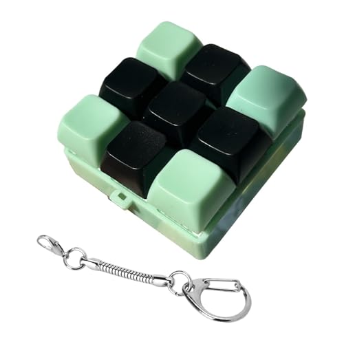 Colcolo Keyboard Fidget Keychain Fidget, Leichtes kompakt , Grün Schwarz Colcolo Keyboard Fidget Keychain Fidget, Leichtes kompakt , Grün Schwarz von Colcolo