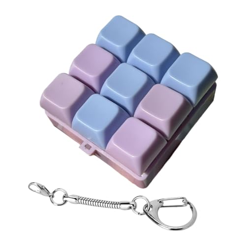 Colcolo Keyboard Fidget Keychain Fidget, Leichtes kompakt , Lila Blau Colcolo Keyboard Fidget Keychain Fidget, Leichtes kompakt , Lila Blau von Colcolo