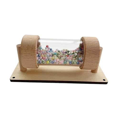 Colcolo Kinder Beschäftigt Bord Teil Regentropfen Rassel Rohr Musical Spielzeug Pädagogisches Lernen DIY Baby Rainmaker Spielzeug Rainstick für Flugzeug von Colcolo