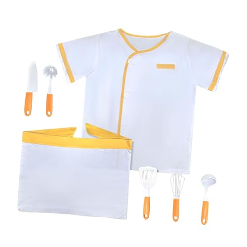 Colcolo Kochkostüm Kochuniform Küchenspielset für 3 Jahre und älter Colcolo Kochkostüm Kochuniform Küchenspielset für 3 Jahre und älter von Colcolo