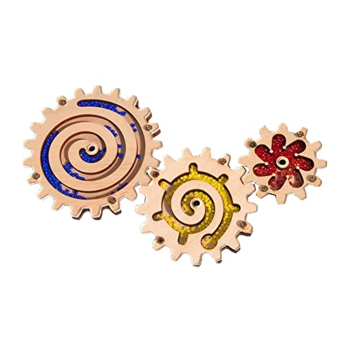 Colcolo Kreatives DIY-Holzspielzeug-Board für Kleinkinder -, glatt und lernfördernd, Gears Colcolo Kreatives DIY-Holzspielzeug-Board für Kleinkinder -, glatt und lernfördernd, Gears von Colcolo