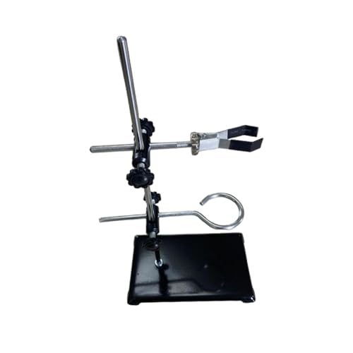 Colcolo Laborständer unterstützen Laborständer-Set, Lernspielzeug, Metallwaren-Set, Laborklemme, Projekt mit Ringen, Klemme, Experimentierständer von Colcolo