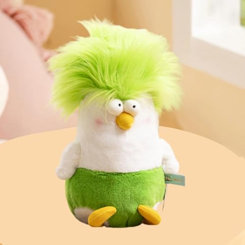 Colcolo Lustige Enten-Plüschtierpuppe, Kinderzimmerdekor, weiches Entenspielzeug, süßes Umarmungskissen für Teenager, Jungen, Mädchen, Kinder, Weiß Colcolo Lustige Enten-Plüschtierpuppe, Kinderzimmerdekor, weiches Entenspielzeug, süßes Umarmungskissen für Teenager, Jungen, Mädchen, Kinder, Weiß von Colcolo