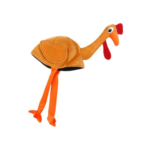 Colcolo Lustiger Truthahnhut Langbeine Hut Neuheit Hats Weiche DIY -Crafting Dress up Party Accessoires Kopfbedeckung für Urlaubskleiderparty Colcolo Lustiger Truthahnhut Langbeine Hut Neuheit Hats Weiche DIY -Crafting Dress up Party Accessoires Kopfbedeckung für Urlaubskleiderparty von Colcolo