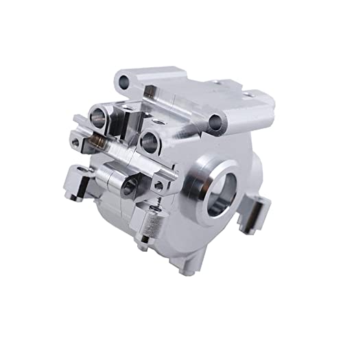 Colcolo Maßstab 1:10 Front Box Shell Ersatz DIY Upgrade Legierung Frontgetriebe für Kletterauto RC Crawler Auto RC Crawler ACCS, Silber von Colcolo