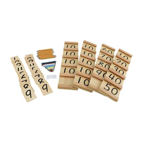 Colcolo Mathe-Lernspielzeug, Materialien, Lernspiel, Spielzeug, Puzzle, Vorschulmathematik, Hunderterbrett mit für Jungen und Mädchen von Colcolo
