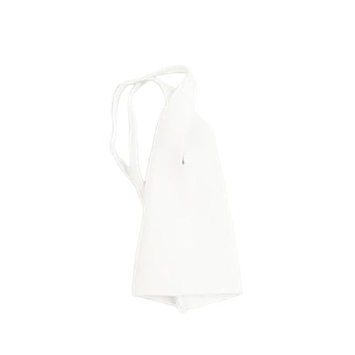 Colcolo Miniatur-Kleid im Maßstab 1:12, eng anliegendes Mini-Kurzkleid, modisch, ärmellos, für 6-Zoll-Frauenfiguren, Kostümzubehör, Weiß Colcolo Miniatur-Kleid im Maßstab 1:12, eng anliegendes Mini-Kurzkleid, modisch, ärmellos, für 6-Zoll-Frauenfiguren, Kostümzubehör, Weiß von Colcolo