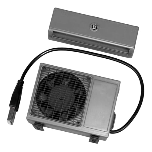 Colcolo Miniatur-Klimaanlage-Modellset, Puppenhausmöbel, Maßstab 1:14, Sammlerstücke, kleines Spielzeug, Mikroszene, Puppenhaus-, Style A von Colcolo