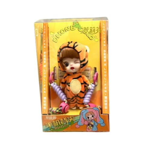Colcolo Niedlicher Puppenschlafsack, Trendiger Kinderrucksack, bequemes Geschenk, Ornament, Babytaschen, Handy-Clip für Büro, Auto, Dekoration, Kleines Tigermädchen Colcolo Niedlicher Puppenschlafsack, Trendiger Kinderrucksack, bequemes Geschenk, Ornament, Babytaschen, Handy-Clip für Büro, Auto, Dekoration, Kleines Tigermädchen von Colcolo