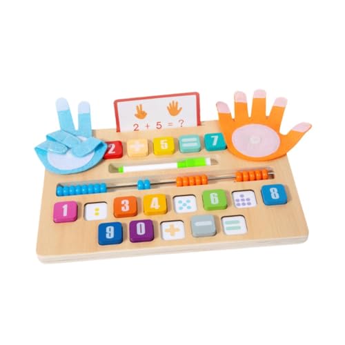 Colcolo Pädagogisches Lernspielzeug mit Zahlen, Mathematik-Spiele, Geschenk, Homeschooling, Kindergartenbedarf, interaktive Lehrmittel, Lernspielzeug Colcolo Pädagogisches Lernspielzeug mit Zahlen, Mathematik-Spiele, Geschenk, Homeschooling, Kindergartenbedarf, interaktive Lehrmittel, Lernspielzeug von Colcolo