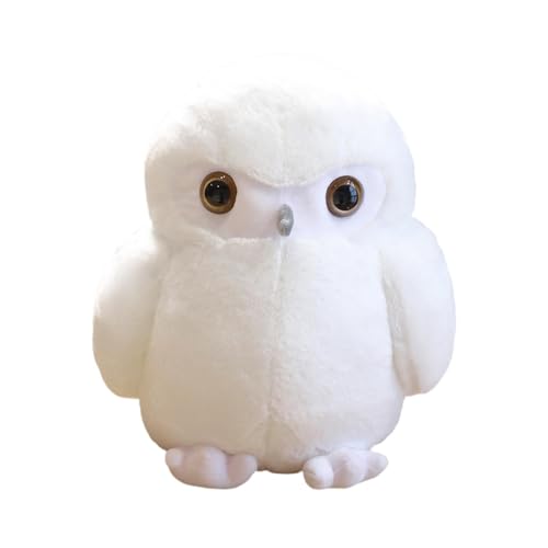 Colcolo Plüsch-Eulenpuppe, Plüschkissen-Ornament, Kollektion, bequem, Stofftierspielzeug für die Heimdekoration, Mädchen, Jungen, Kinder, Weiß 40cm Colcolo Plüsch-Eulenpuppe, Plüschkissen-Ornament, Kollektion, bequem, Stofftierspielzeug für die Heimdekoration, Mädchen, Jungen, Kinder, Weiß 40cm von Colcolo