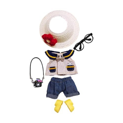 Colcolo Plüschpuppenkleidung Machen Sie Ihre eigenen Puppen Mädchen Geschenke Mode DIY Soft Doll Outfit, Blumenhut Colcolo Plüschpuppenkleidung Machen Sie Ihre eigenen Puppen Mädchen Geschenke Mode DIY Soft Doll Outfit, Blumenhut von Colcolo
