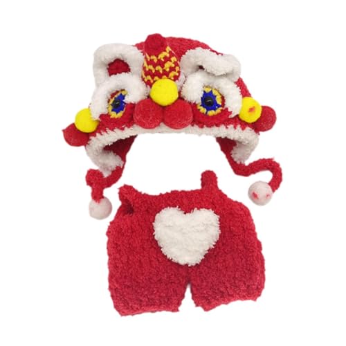Colcolo Plüschpuppenkleidung zum Anziehen für Kinder, bequem mit Hut, niedlicher Anhänger, Puppenoutfits, Puppenkleidung für 5,91-Zoll-Puppen Colcolo Plüschpuppenkleidung zum Anziehen für Kinder, bequem mit Hut, niedlicher Anhänger, Puppenoutfits, Puppenkleidung für 5,91-Zoll-Puppen von Colcolo