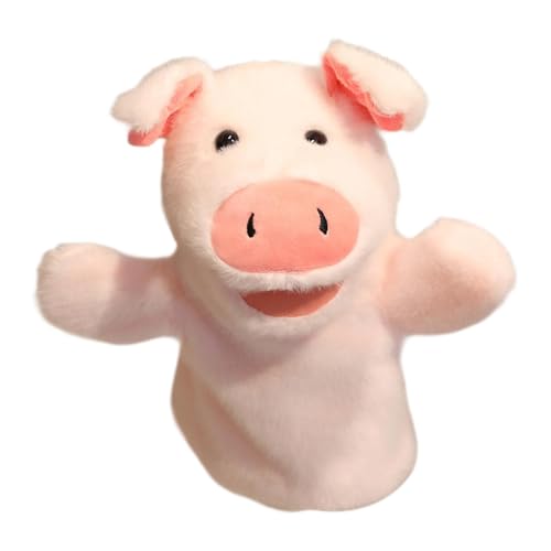 Colcolo Plüschtier-Handpuppe, Stofftier-Spielzeug, Kopfhandschuhe, interaktive Puppe für den Unterricht im Klassenzimmer, Geschenk für Jungen und Mädchen, Schwein Colcolo Plüschtier-Handpuppe, Stofftier-Spielzeug, Kopfhandschuhe, interaktive Puppe für den Unterricht im Klassenzimmer, Geschenk für Jungen und Mädchen, Schwein von Colcolo