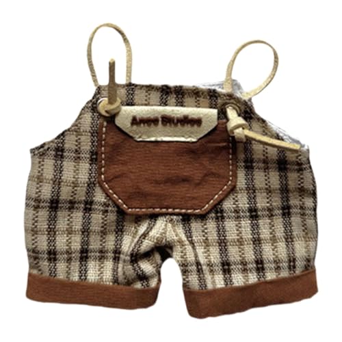 Colcolo Puppen Hosenträger Hosen Zubehör Handgemachte Kleidung Kostüm für 17cm Thanksgiving Geschenke Kinder Geschenke von Colcolo