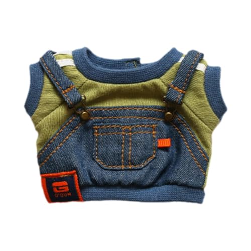 Colcolo Puppen-T-Shirt-Kleidung, Anzieh-Plüsch-Accessoires für kleine Mädchen, süße, weiche Puppenkleidung, Anhänger, Puppen-Outfits für 17-cm-Puppen Colcolo Puppen-T-Shirt-Kleidung, Anzieh-Plüsch-Accessoires für kleine Mädchen, süße, weiche Puppenkleidung, Anhänger, Puppen-Outfits für 17-cm-Puppen von Colcolo