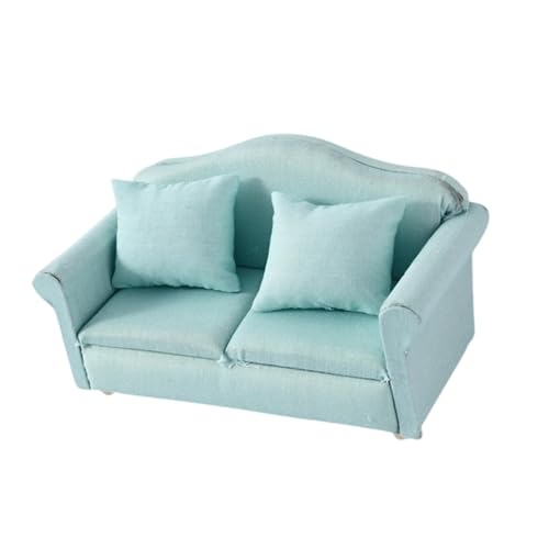 Colcolo Puppenhaus-Sofa, Maßstab 1:12, Ornament, Mini, realistisch, künstlich, DIY-Szene, Miniaturmöbel, dekorative Puppenhaus-Dekoration, Style A Colcolo Puppenhaus-Sofa, Maßstab 1:12, Ornament, Mini, realistisch, künstlich, DIY-Szene, Miniaturmöbel, dekorative Puppenhaus-Dekoration, Style A von Colcolo
