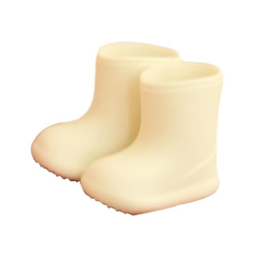 Colcolo Puppenschuhe, Puppenzubehör für 1/12 Puppe, Foto -Requisite handgefertigtes wasserdichte weiche Simulation Süßes Miniatur stilvoll, Weiß Colcolo Puppenschuhe, Puppenzubehör für 1/12 Puppe, Foto -Requisite handgefertigtes wasserdichte weiche Simulation Süßes Miniatur stilvoll, Weiß von Colcolo