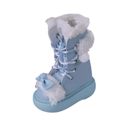 Colcolo Puppenstiefel Maßstab 1:4, Spielzeug Dekoration, Schuhe für Puppenfiguren, Fantasieaccessoires, Geschenkidee, Blau Colcolo Puppenstiefel Maßstab 1:4, Spielzeug Dekoration, Schuhe für Puppenfiguren, Fantasieaccessoires, Geschenkidee, Blau von Colcolo