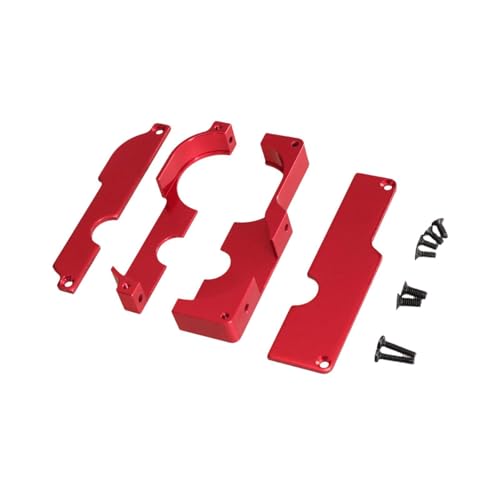 Colcolo RC Auto Getriebe Abdeckung Ersatzteil DIY Zubehör für 124017 16 18 124019, Rot Colcolo RC Auto Getriebe Abdeckung Ersatzteil DIY Zubehör für 124017 16 18 124019, Rot von Colcolo