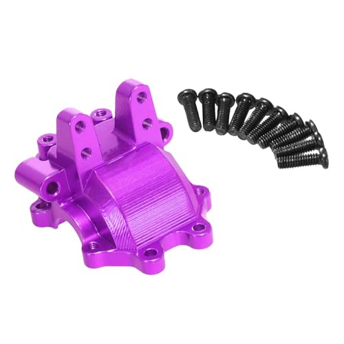 Colcolo RC -Auto -Metallgetriebe -Getriebehäusern Fernbedienungssteuer -Getriebe Gehäuse Einfach zu installierende Getriebegetriebe für RC -Autoreparaturen, Lila von Colcolo