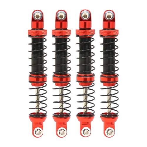 Colcolo RC -Auto vorne und hinteren Stoßdämpfer Set Ölverstellbares Dämpfer Set mit Quellen RC Crawler Stoßdämpfer Ersatz für TRX4 D90, 90mm von Colcolo