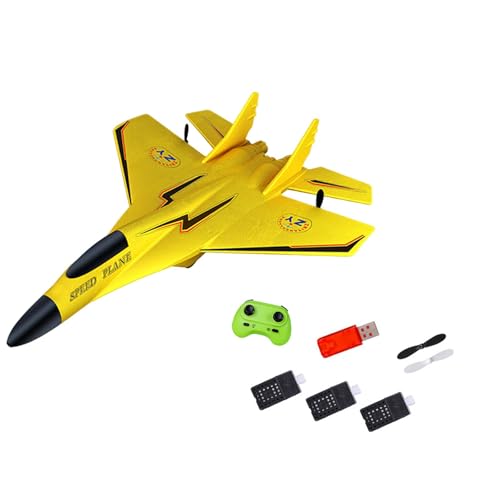 Colcolo RC-Flugzeug-Segelflugzeug, Goodie-Bag-Stuffer, Geburtstagsgeschenke, lustiges Partygeschenk, vielseitig für Kinder, praktisches fliegendes, Gelb Colcolo RC-Flugzeug-Segelflugzeug, Goodie-Bag-Stuffer, Geburtstagsgeschenke, lustiges Partygeschenk, vielseitig für Kinder, praktisches fliegendes, Gelb von Colcolo