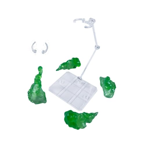 Colcolo Raucheffektmodelle, Diorama-Szenenzubehör, Dekoration, tragbarer lustiger Ausstellungsständer, künstliche Rauchrequisiten für Regal zu Hause, GrÜn von Colcolo