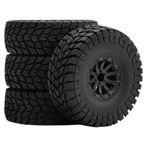 Colcolo Reifen 4 Stück Einfache Installation Modell DIY Ersatzteile Professionelle DIY ACCS 5mm Hex für 1:10, Schwarze Radnabe Colcolo Reifen 4 Stück Einfache Installation Modell DIY Ersatzteile Professionelle DIY ACCS 5mm Hex für 1:10, Schwarze Radnabe von Colcolo