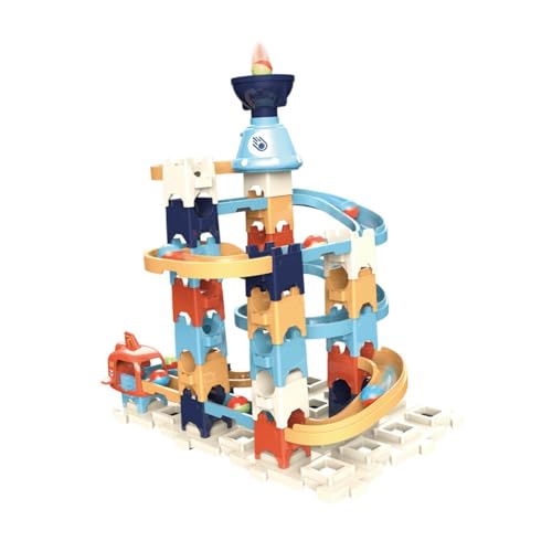 Colcolo Rennstrecke Bausteine ​​Set Track Maze Game Geschenk Brain Development Construction Kit Bildungsspielzeug für Kinder Geburtstag, Style D von Colcolo