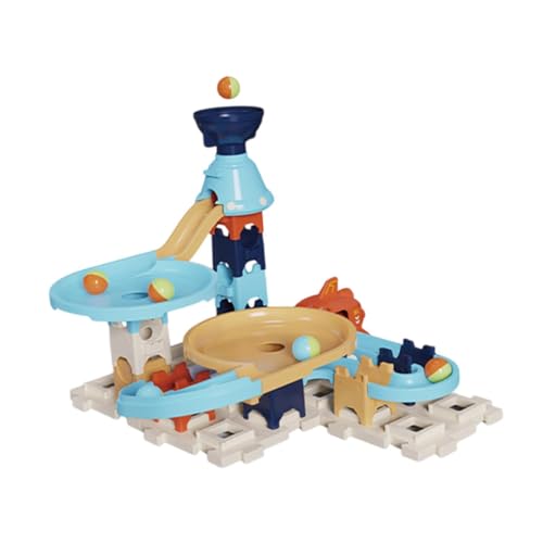 Colcolo Rennstrecke Bausteine ​​Set Track Maze Game Geschenk Brain Development Construction Kit Bildungsspielzeug für Kinder Geburtstag, Style E von Colcolo