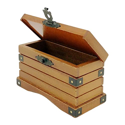 Colcolo Retro Stil Puppenhaus Tonkiste Pretend Playing Toy Lernspielzeug Holz Maßstab 1/12 für Model Decoration Colcolo Retro Stil Puppenhaus Tonkiste Pretend Playing Toy Lernspielzeug Holz Maßstab 1/12 für Model Decoration von Colcolo