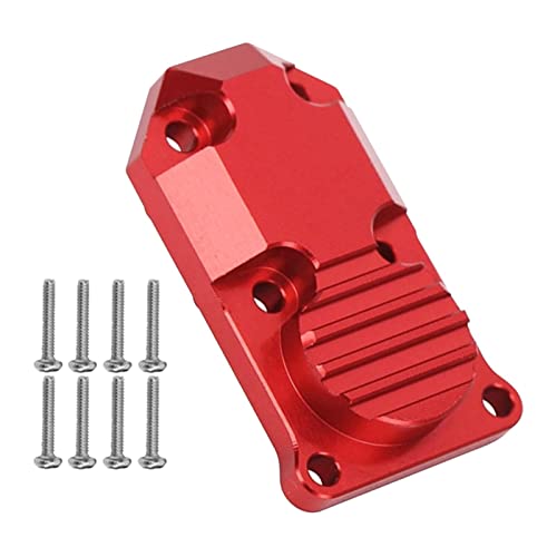 Colcolo Robuste Metall Diff Abdeckung, Upgrade Brücken Achsgehäuse Abdeckung, Passend für Axial SCX24 1:24 Autoteile Zubehör, Rot Colcolo Robuste Metall Diff Abdeckung, Upgrade Brücken Achsgehäuse Abdeckung, Passend für Axial SCX24 1:24 Autoteile Zubehör, Rot von Colcolo